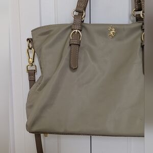 US Polo Assn Taupe Handbag